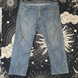 Levis 569 Denim Jeans Mens 44x31 Blue Outdoor Casual Utility Streetwear